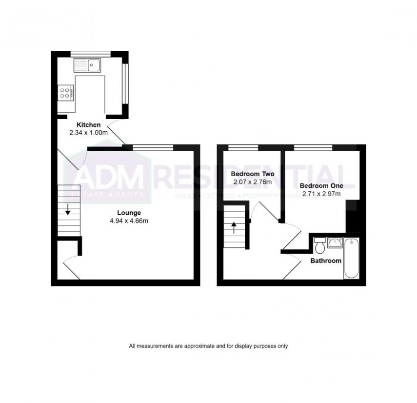 Floorplan for Crosland Hill Road, Huddersfield