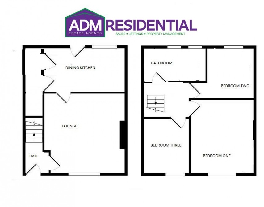 Floorplan for Fair Lea Road, Huddersfield
