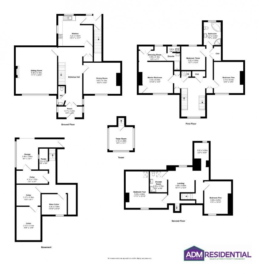Floorplan for Edgerton Road, Huddersfield