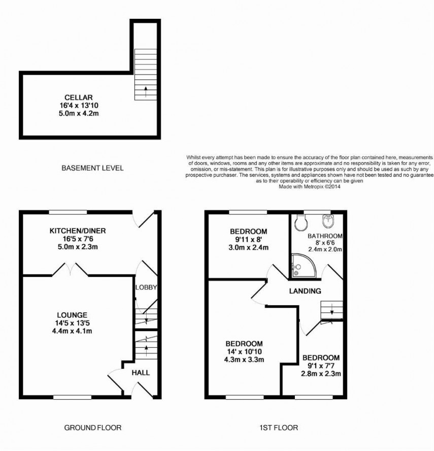 Floorplan for Scar Lane, Huddersfield