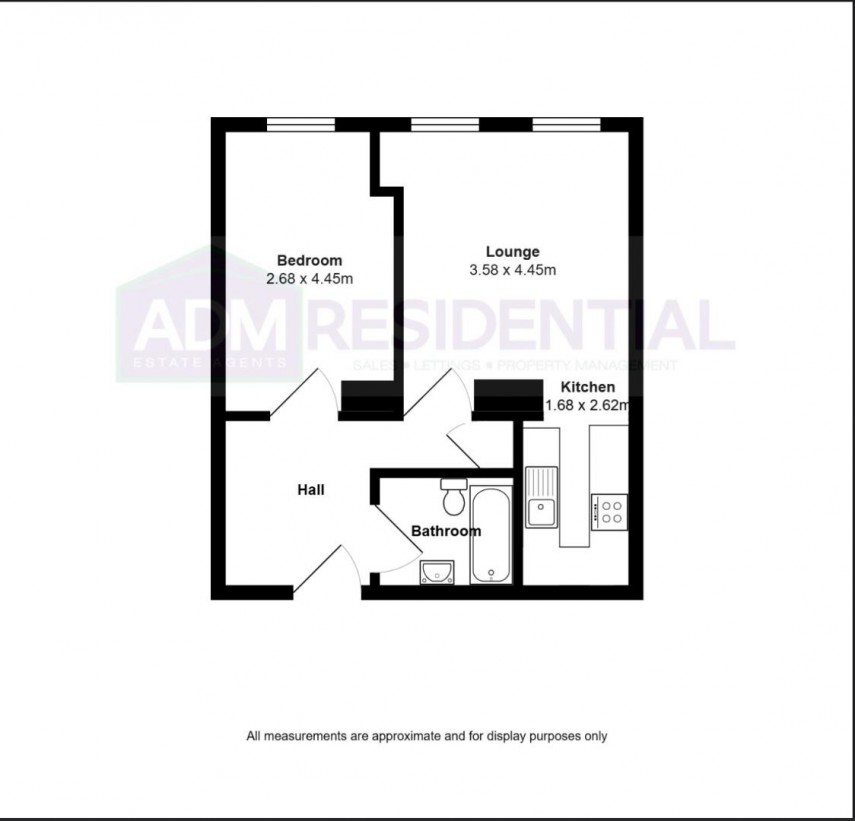 Floorplan for Navigation Rise, Milnsbridge, Huddersfield