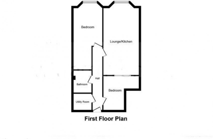 Floorplan for Saville Court, Milnsbridge, Huddersfield