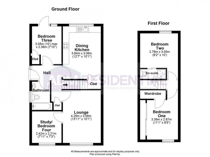 Floorplan for Banks Crescent, Golcar, Huddersfield