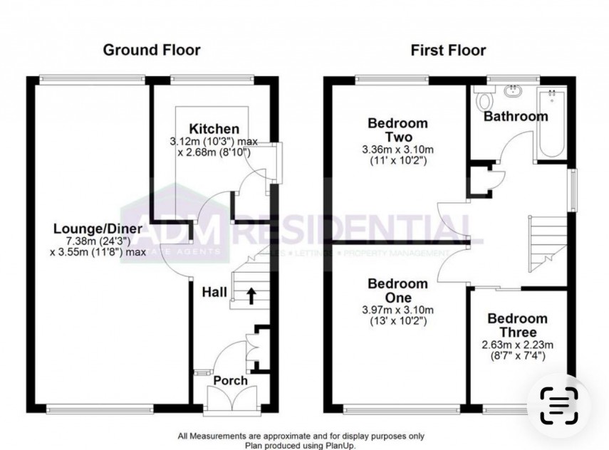 Floorplan for Banks Road, Golcar, Huddersfield