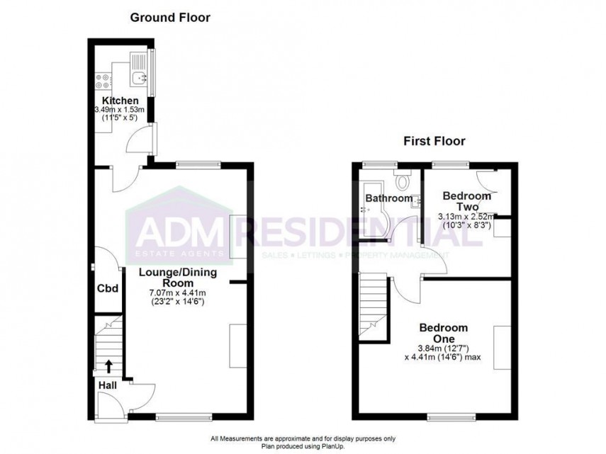 Floorplan for Broomfield Road, Marsh, Huddersfield