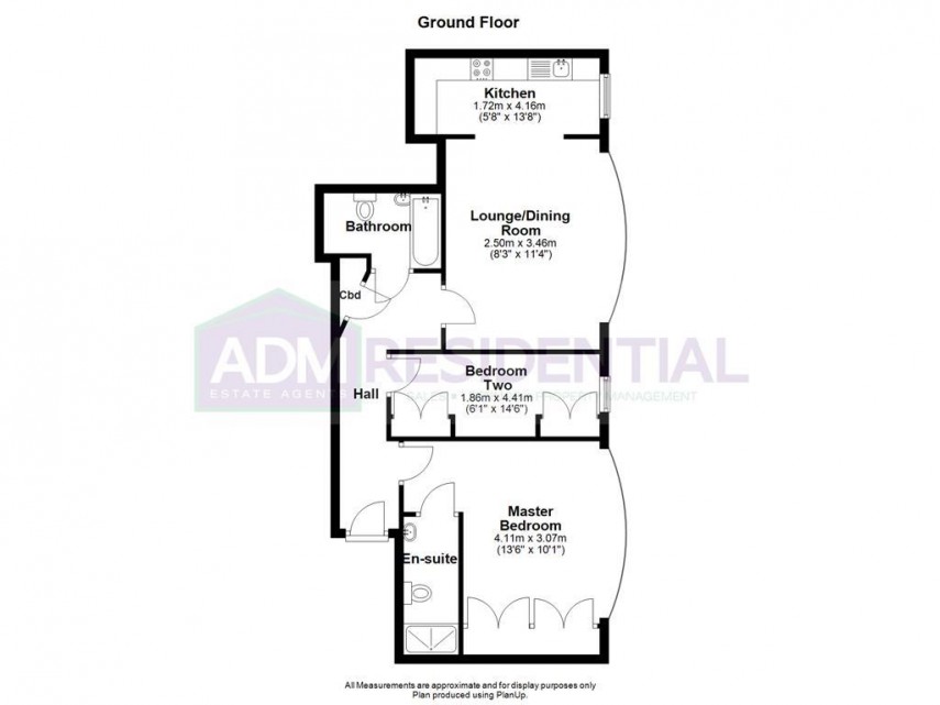Floorplan for Edgerton Road, Huddersfield