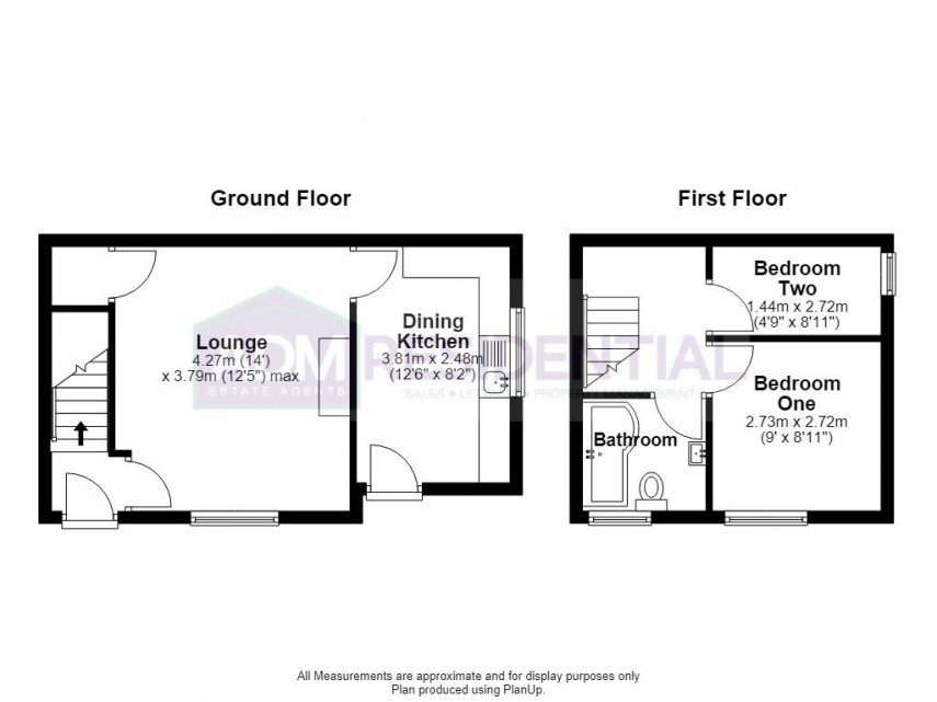 Floorplan for Scarhouse Lane, Golcar, Huddersfield