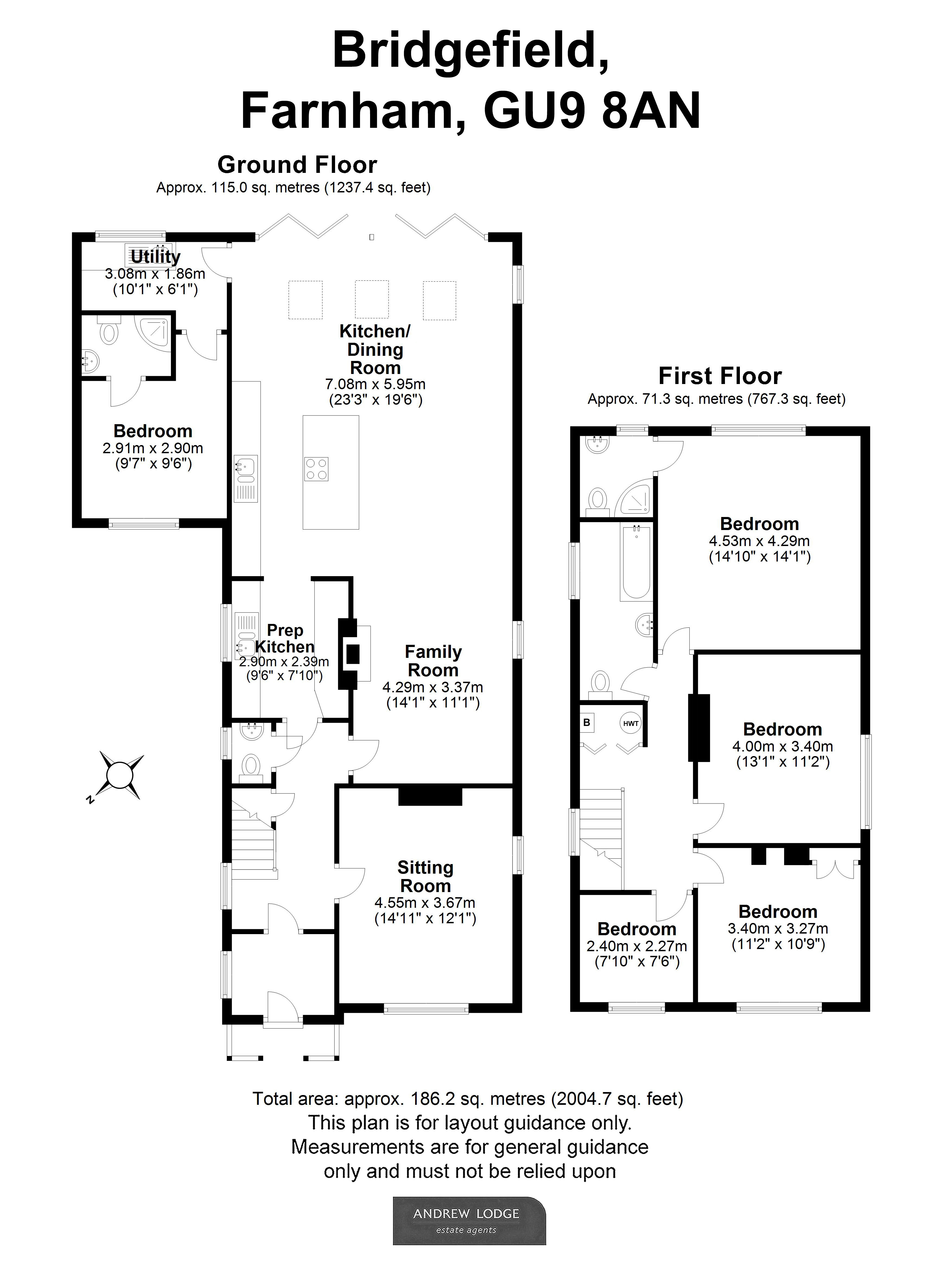 Floorplan for Farnham, Surrey