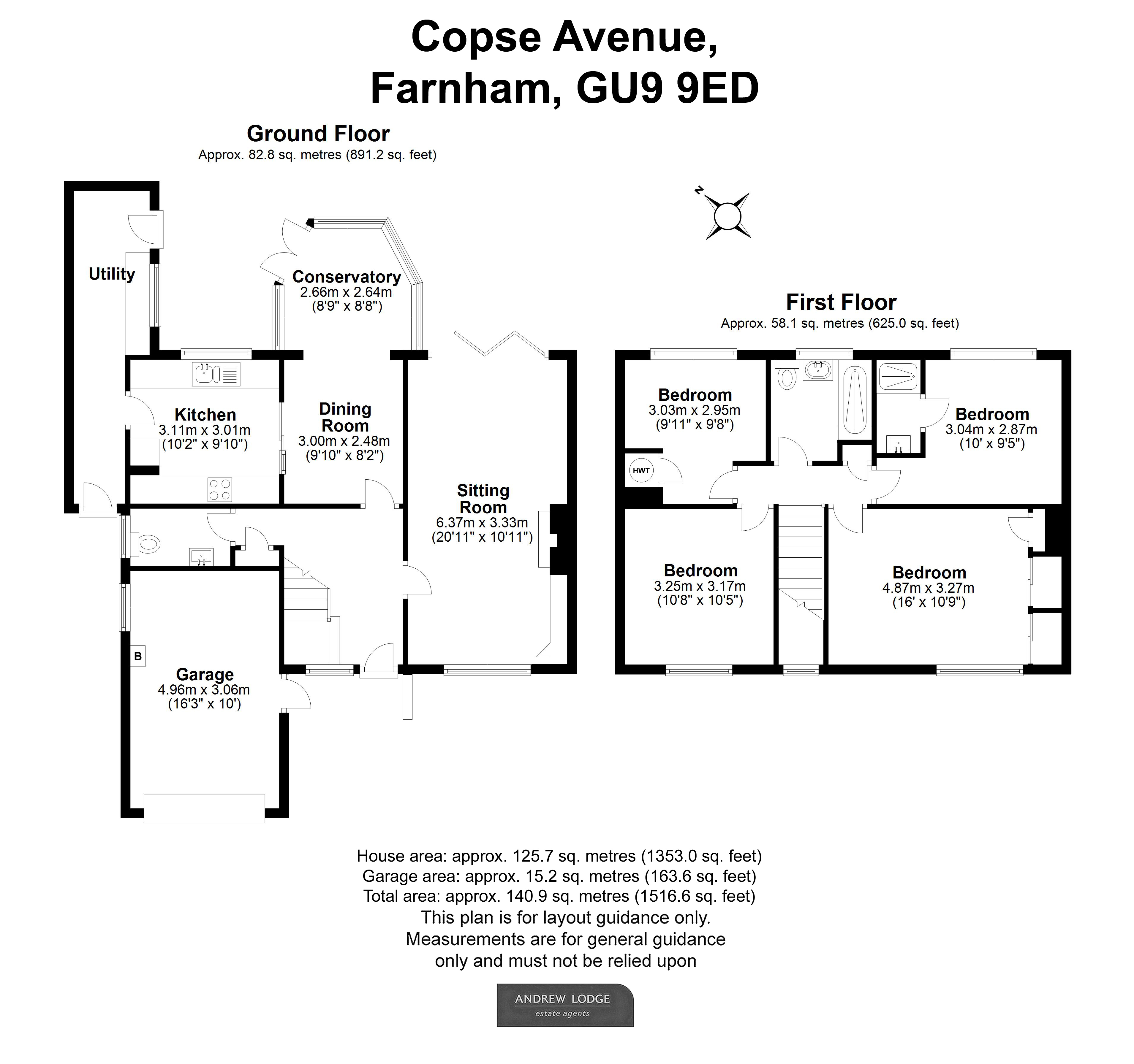 Floorplan for Farnham, Surrey