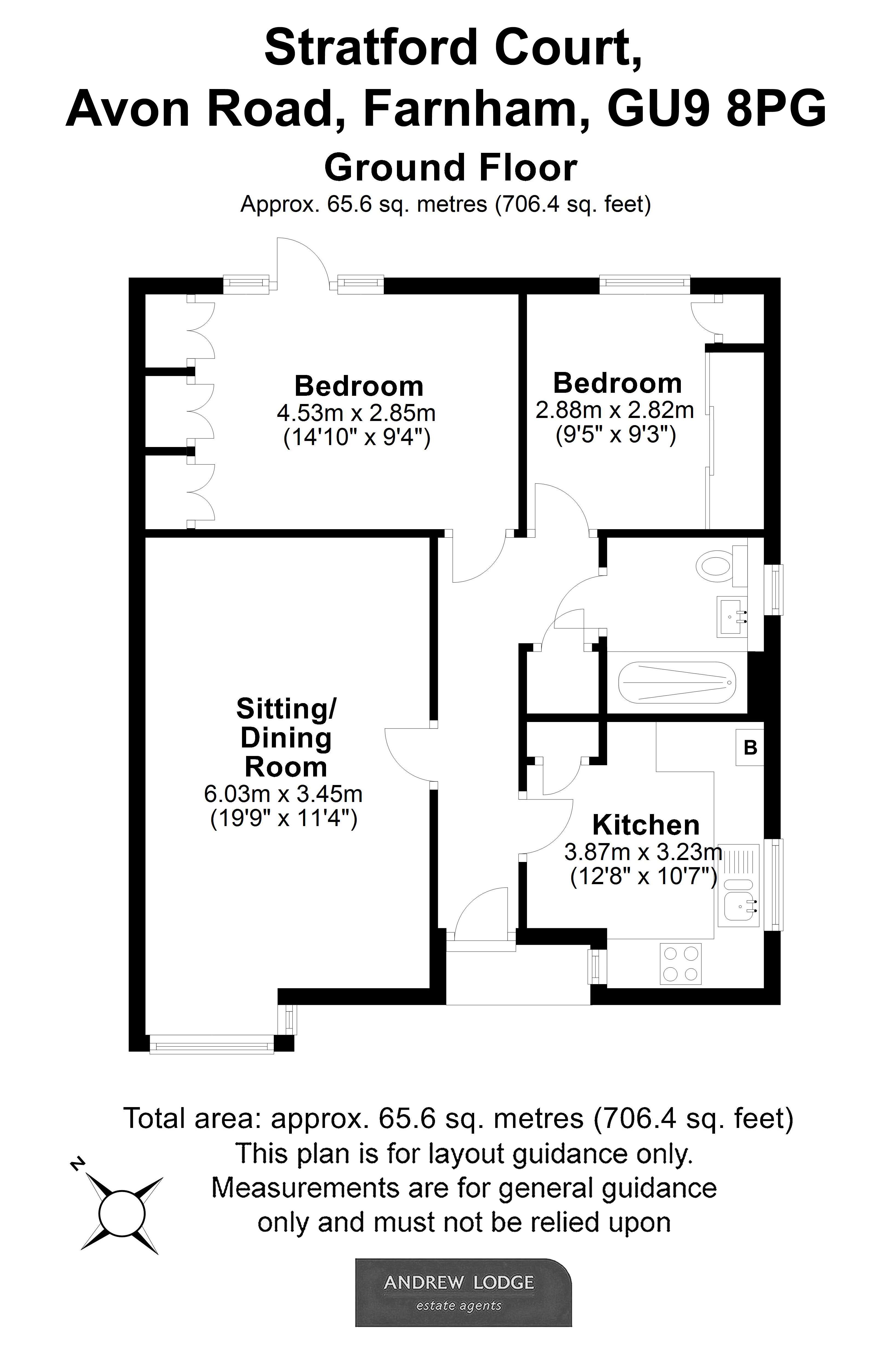 Floorplan for Farnham, Surrey
