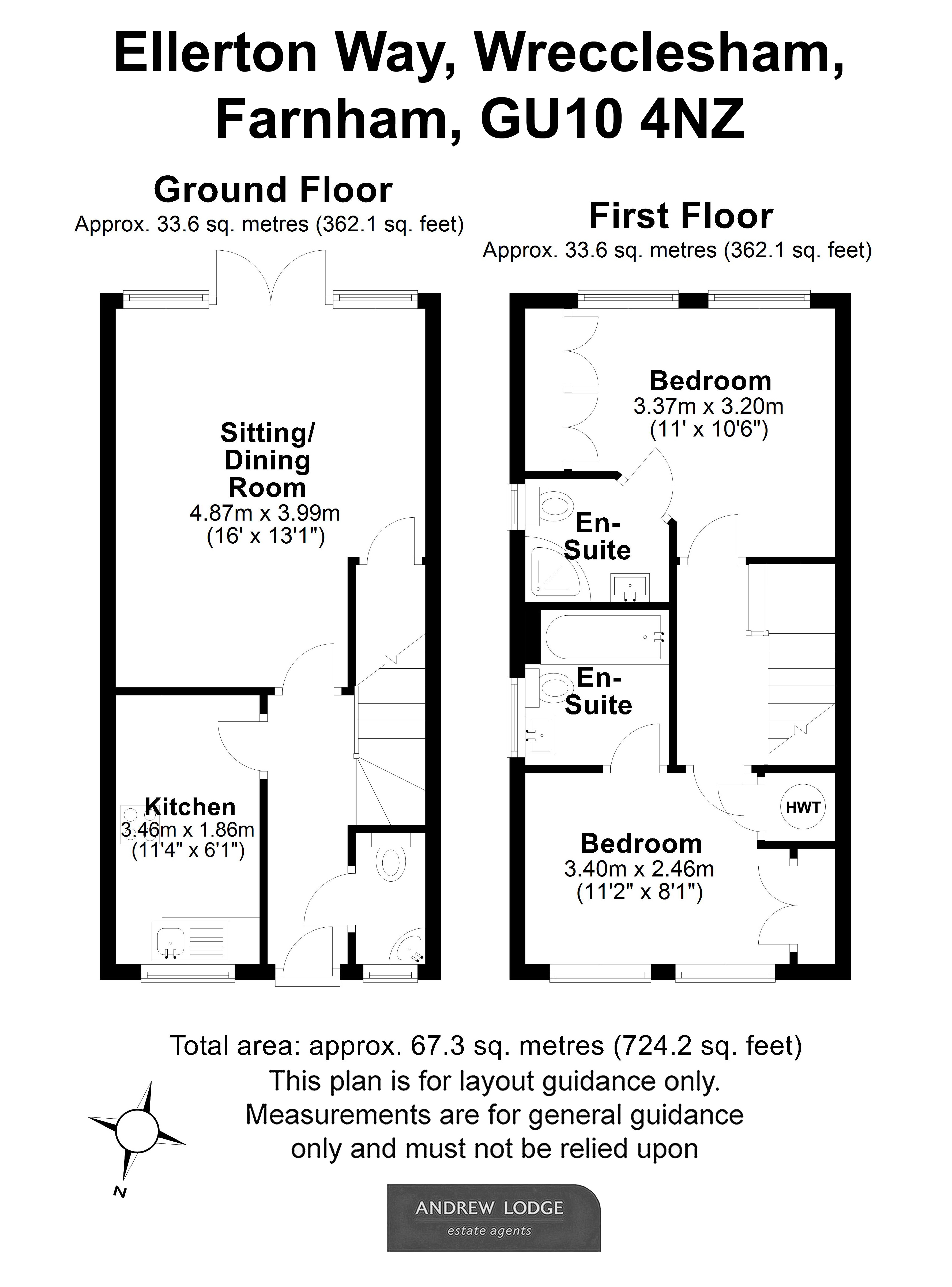 Floorplan for Wrecclesham, Farnham, Surrey