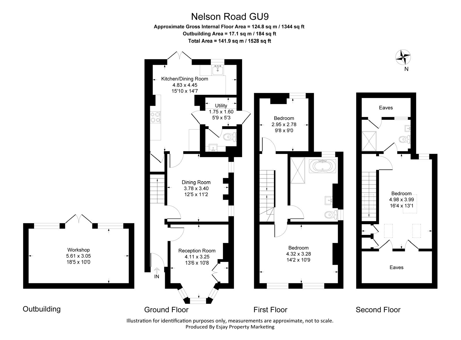 Floorplan for Farnham, Surrey