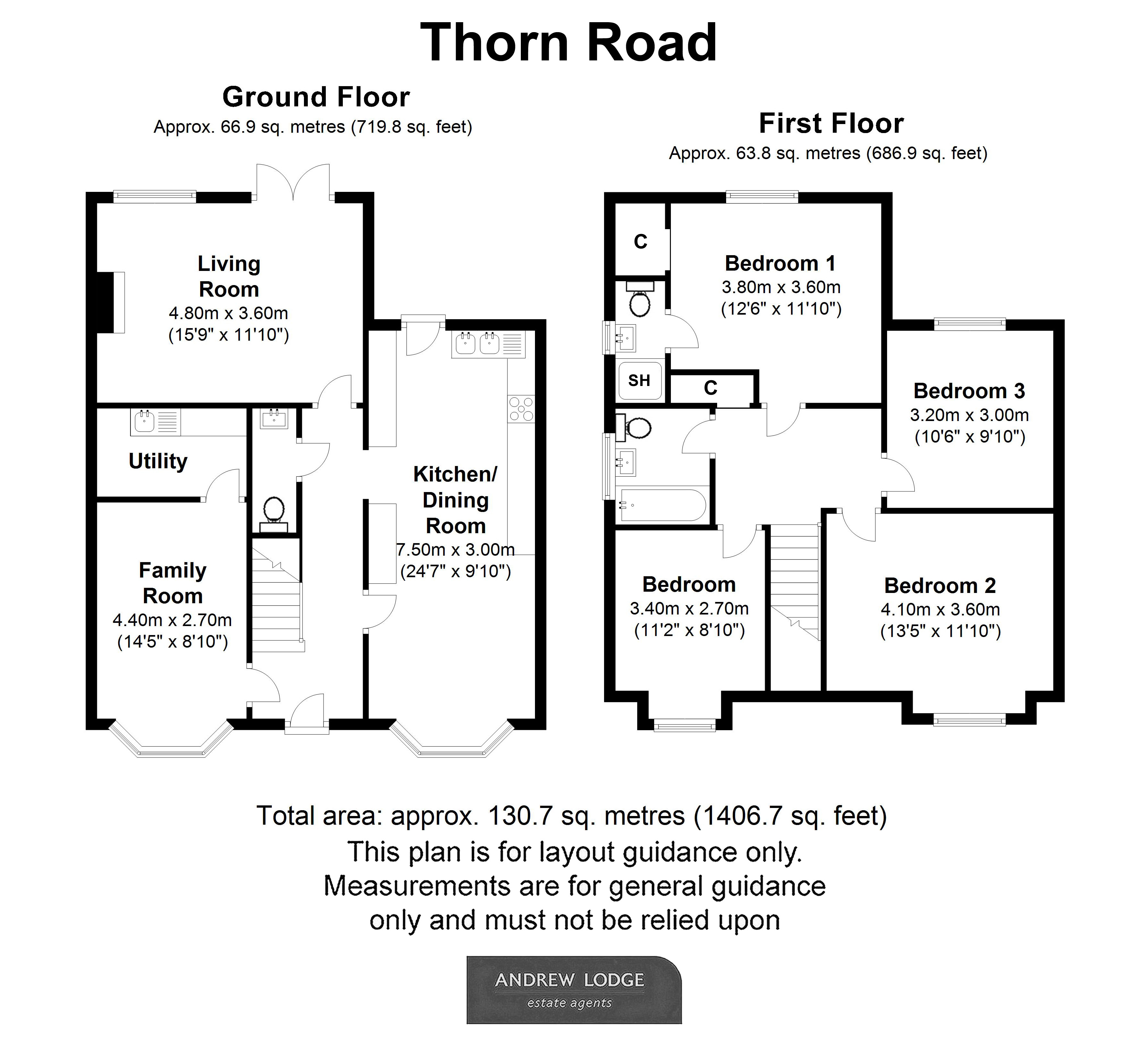 Floorplan for Farnham, Surrey