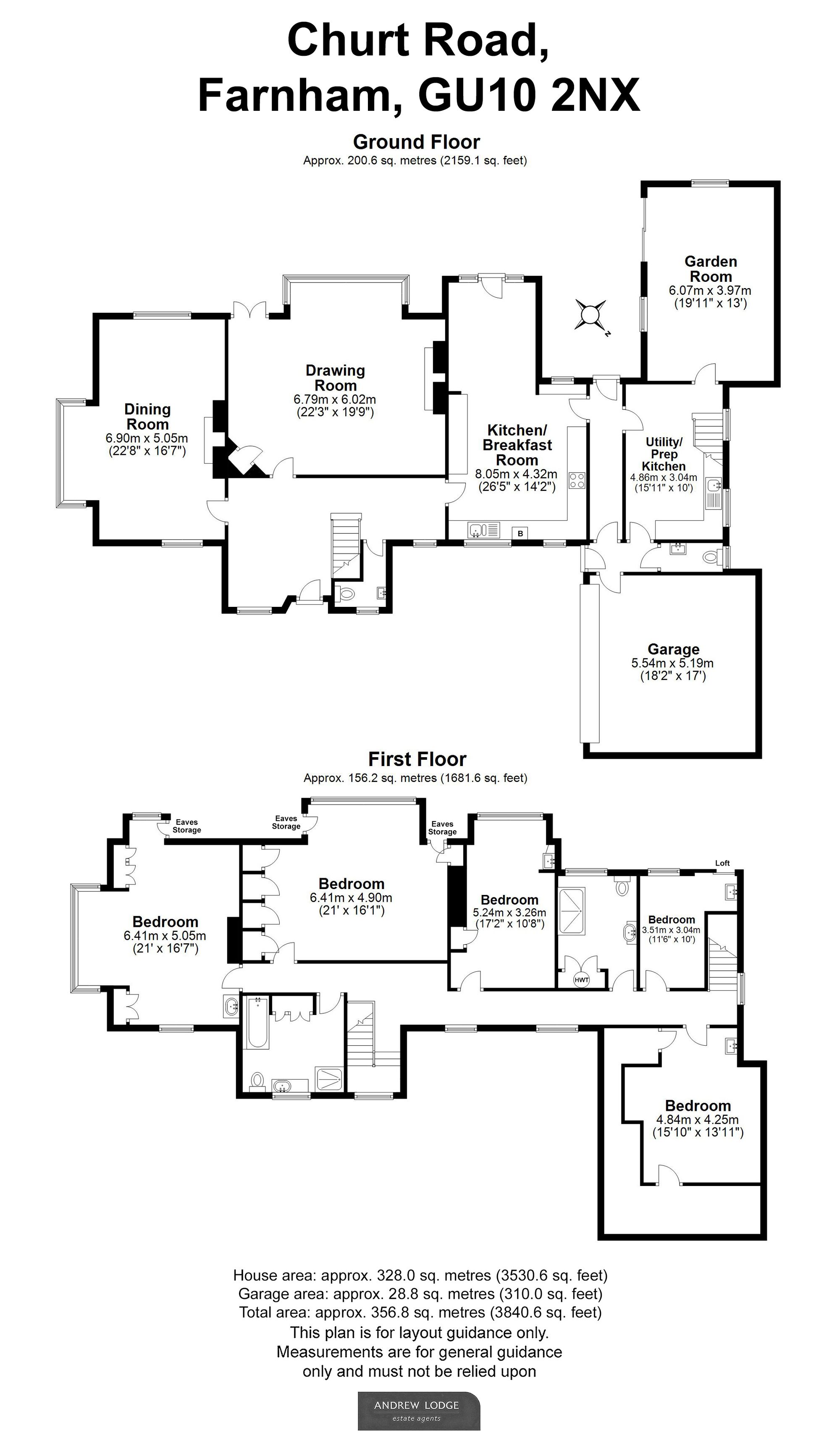 Floorplan for Churt Road, Churt, GU10