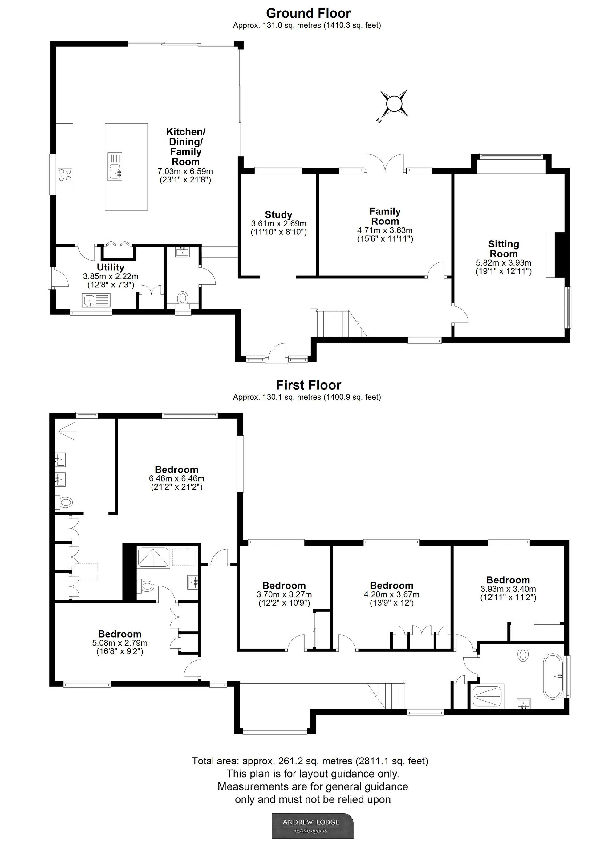 Floorplan for Longdown Road, Lower Bourne, GU10