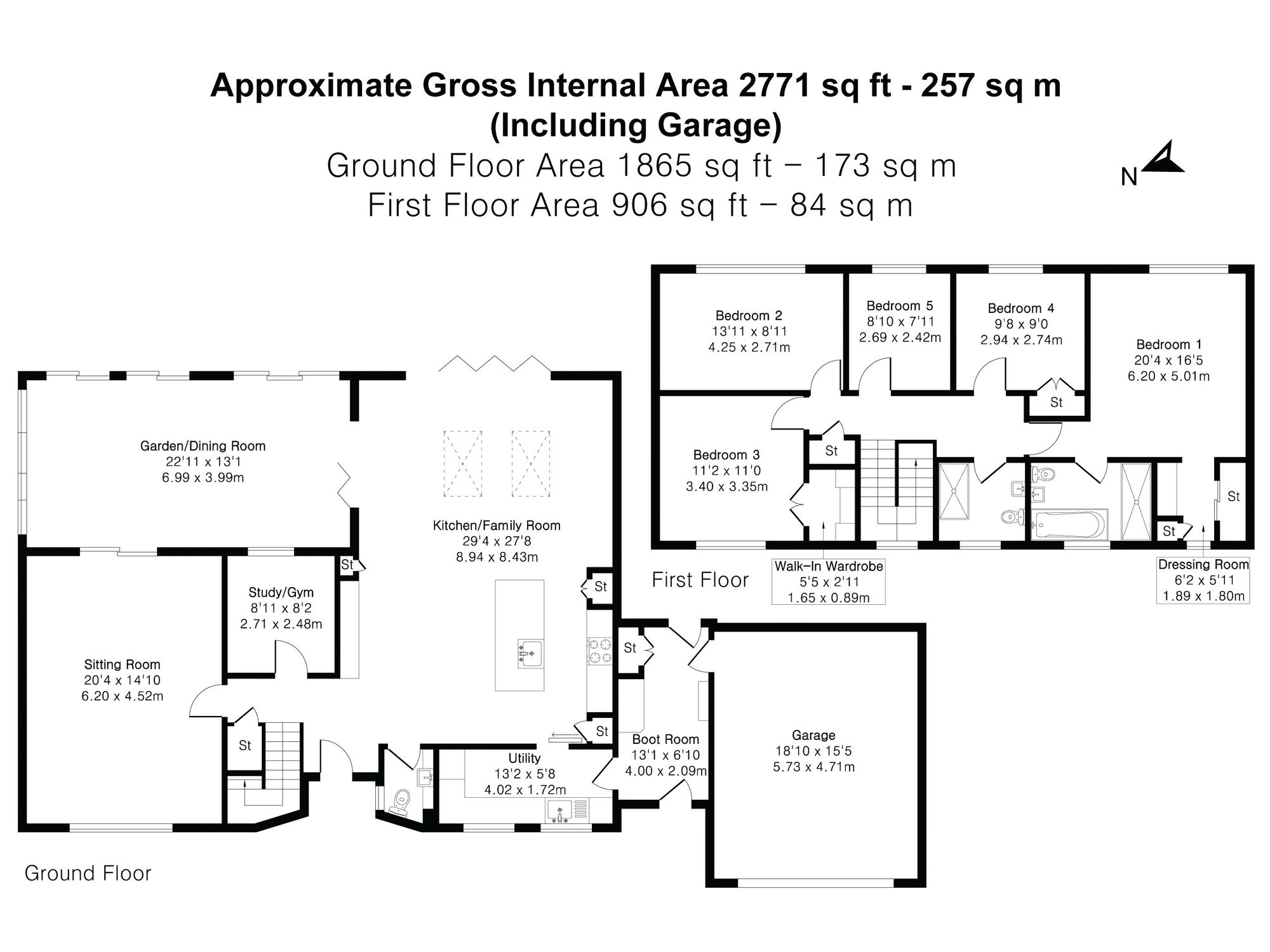Floorplan for Giffards Meadow, Farnham, GU9