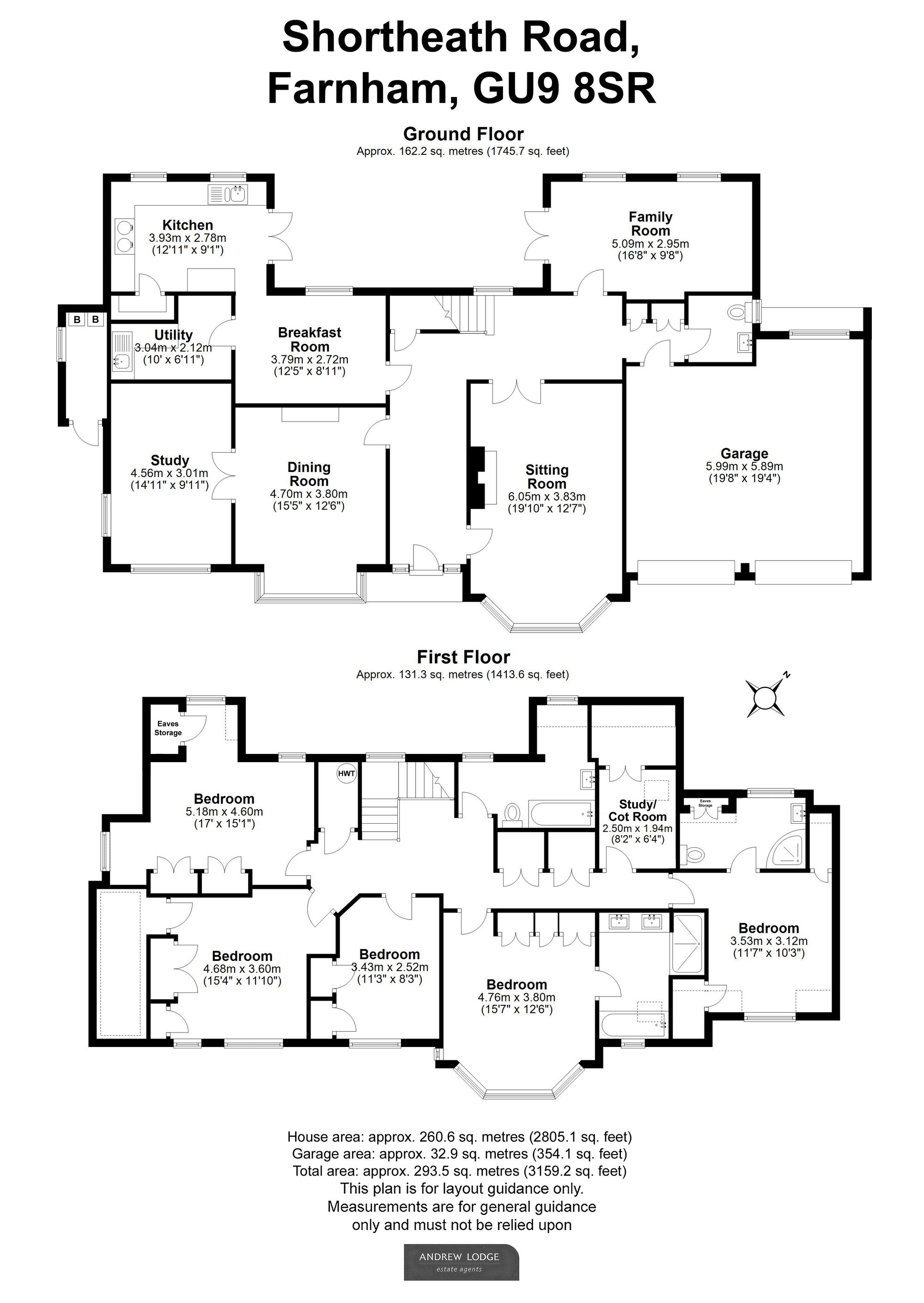 Floorplan for Shortheath Road, Farnham, GU9