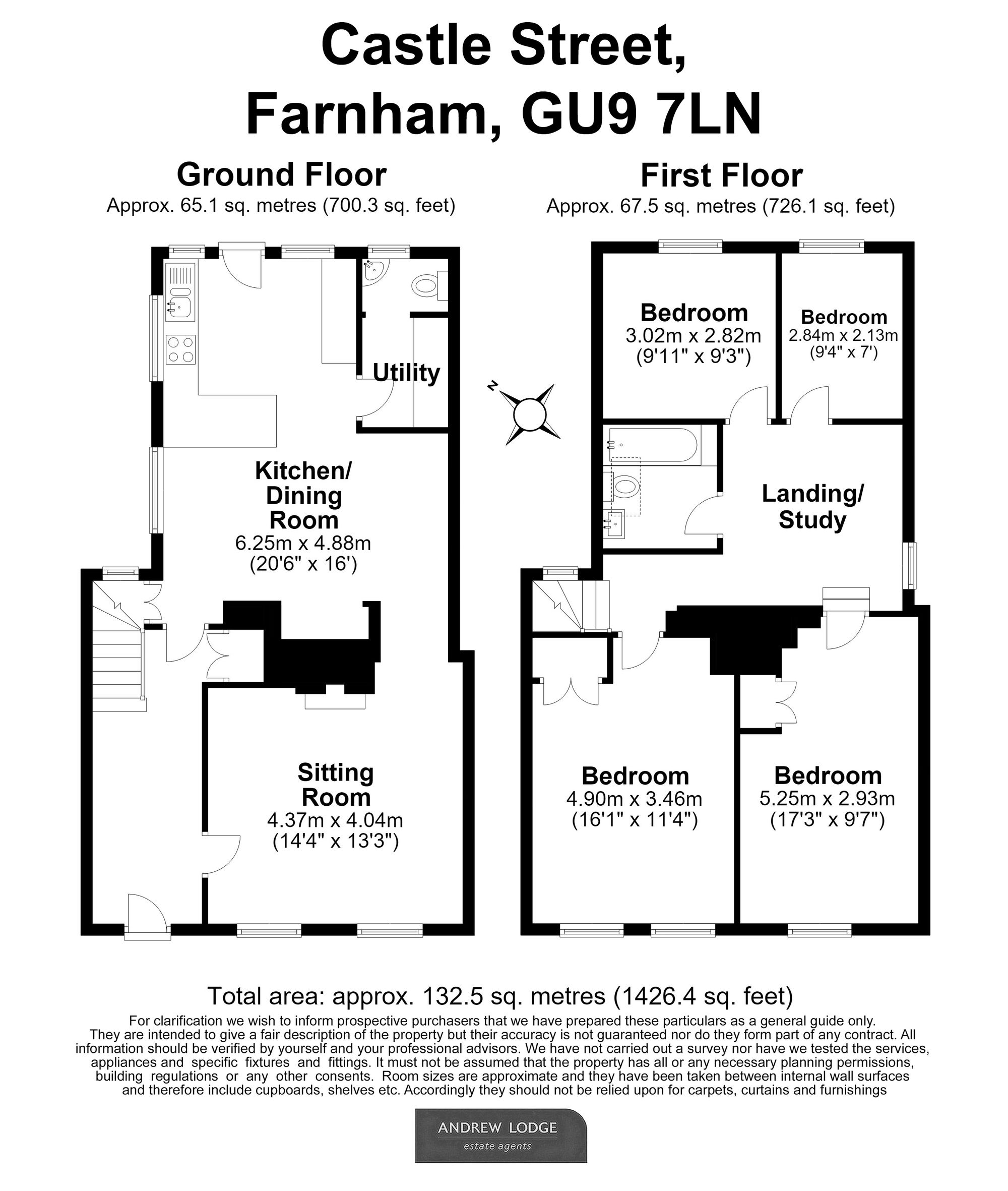 Floorplan for Castle Street, Farnham, GU9