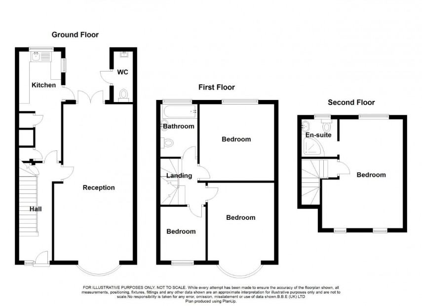 Floorplan for Chadwell Heath, Romford, Essex