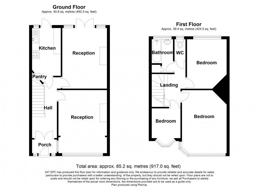 Floorplan for Chadwell Heath, Romford