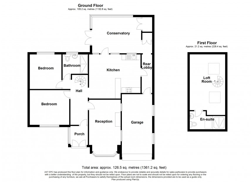 Floorplan for Chadwell Heath, Romford