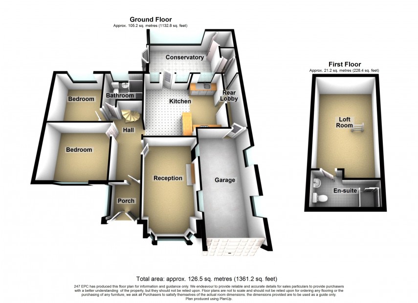 Floorplan for Chadwell Heath, Romford