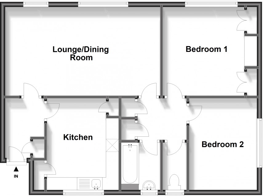 Floorplan for Chadwell Heath