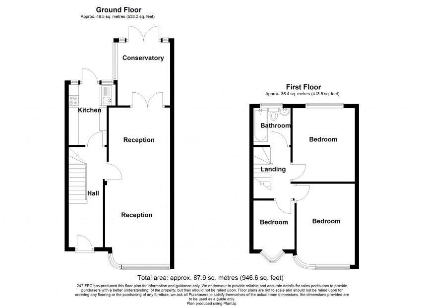 Floorplan for Chadwell Heath