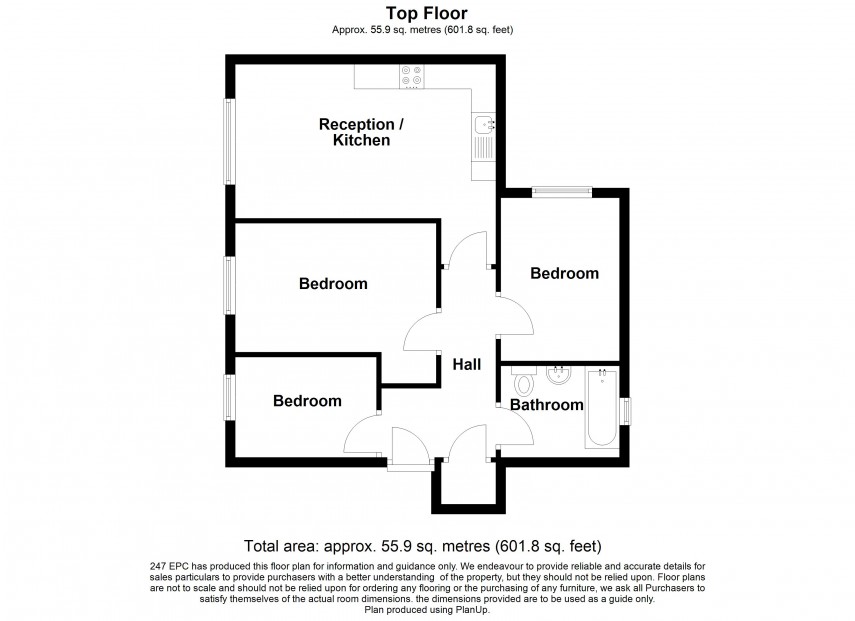Floorplan for Grove Road, Chadwell Heath, Romford