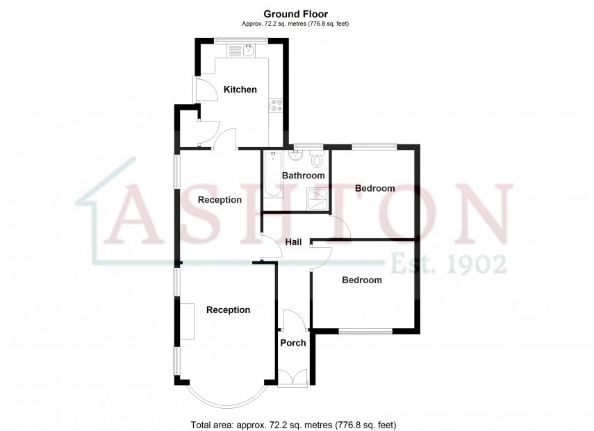 Floorplan for Chadwell Heath, Romford