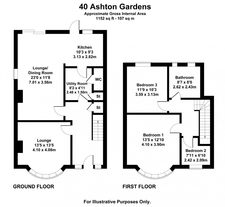 Floorplan for Chadwell Heath
