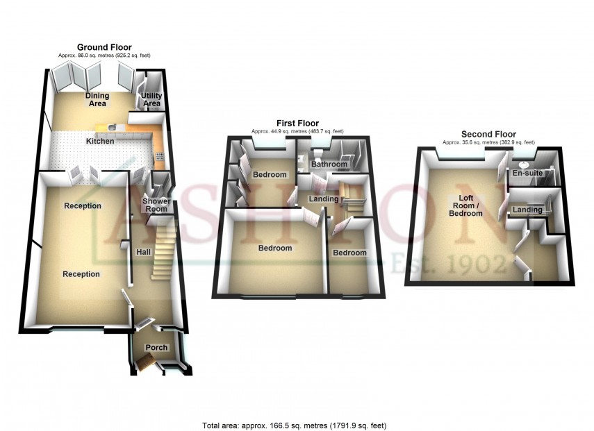 Floorplan for Chadwell Heath, Romford