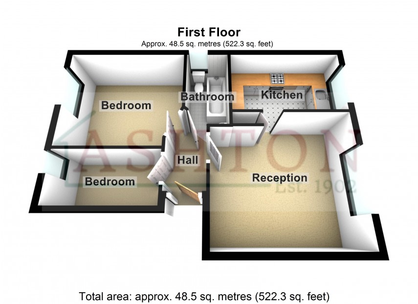 Floorplan for Chadwell Heath, Romford