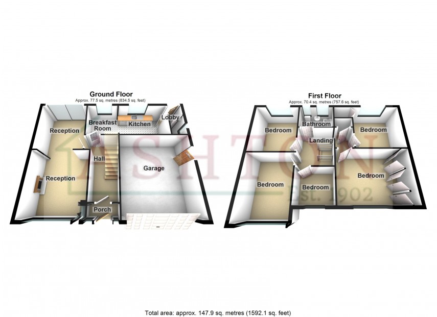 Floorplan for Romford
