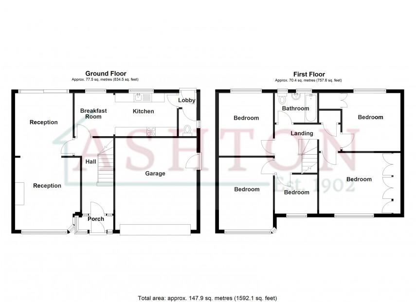 Floorplan for Romford
