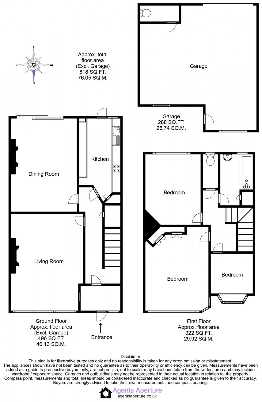Floorplan for Romford