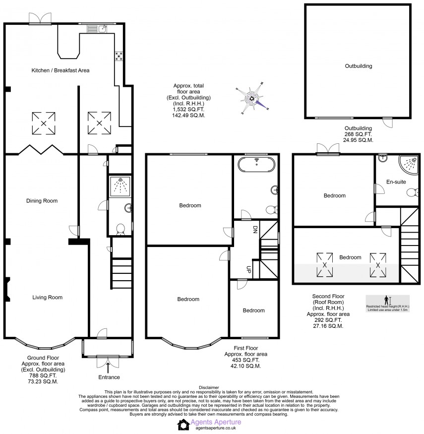 Floorplan for Romford