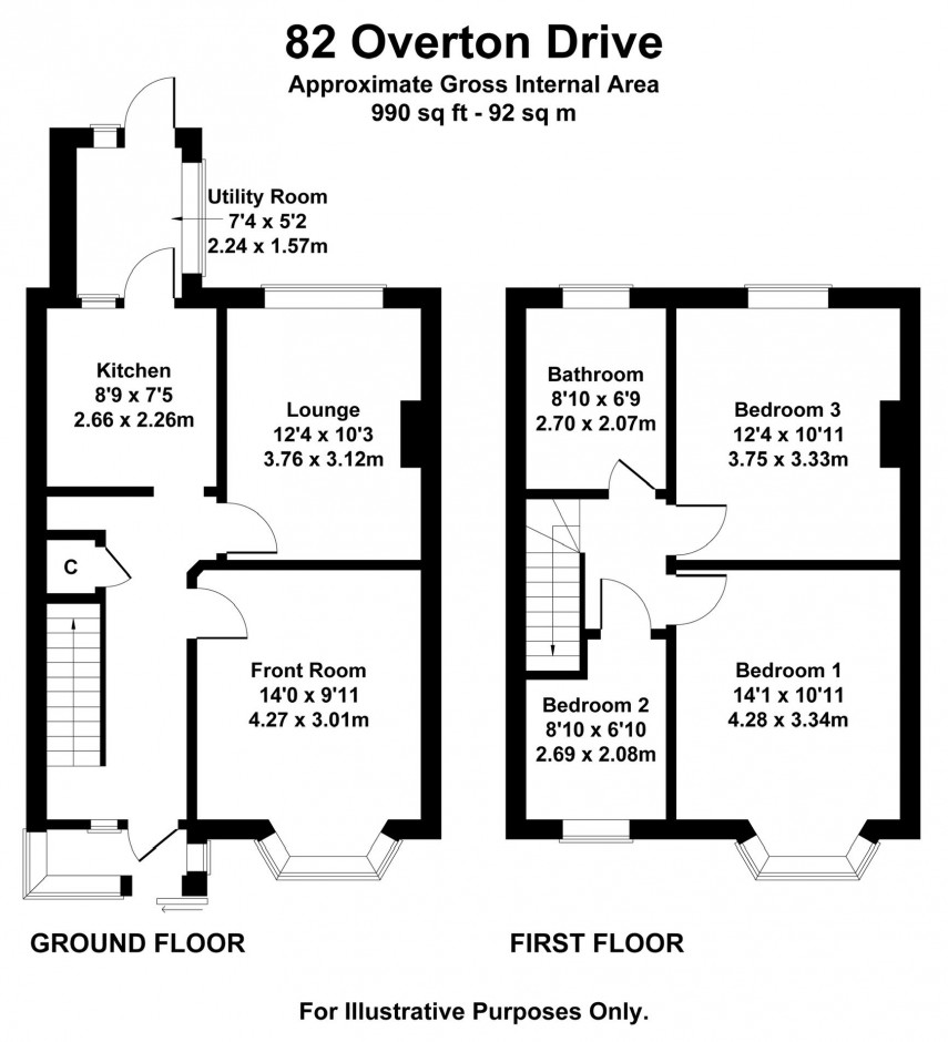 Floorplan for Chadwell Heath