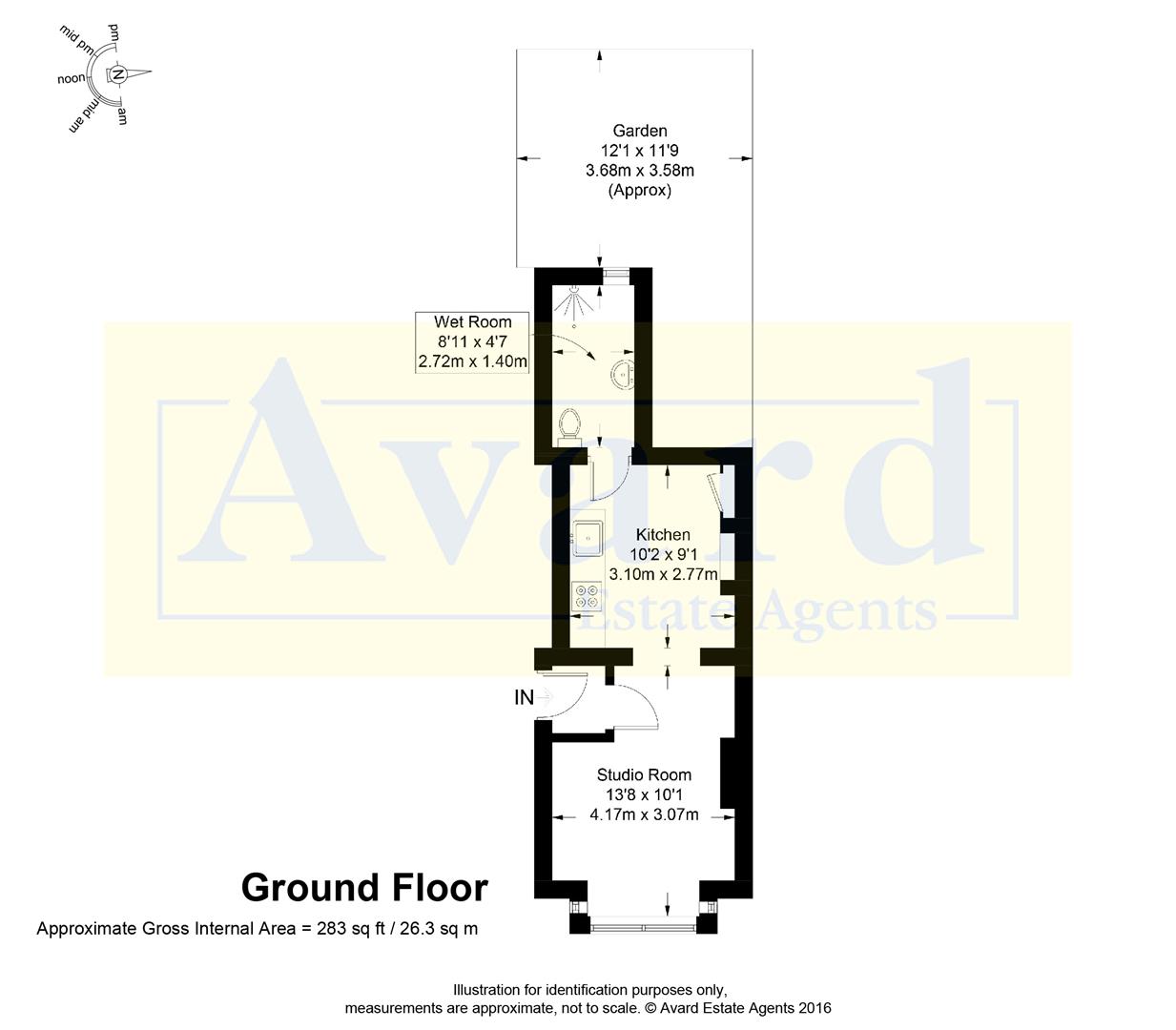 Floorplan for Ditchling Road, Brighton