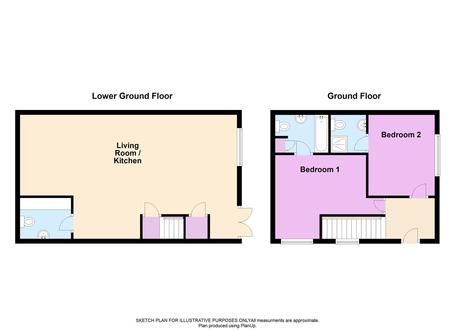 Floorplan for Lauriston Road, Brighton