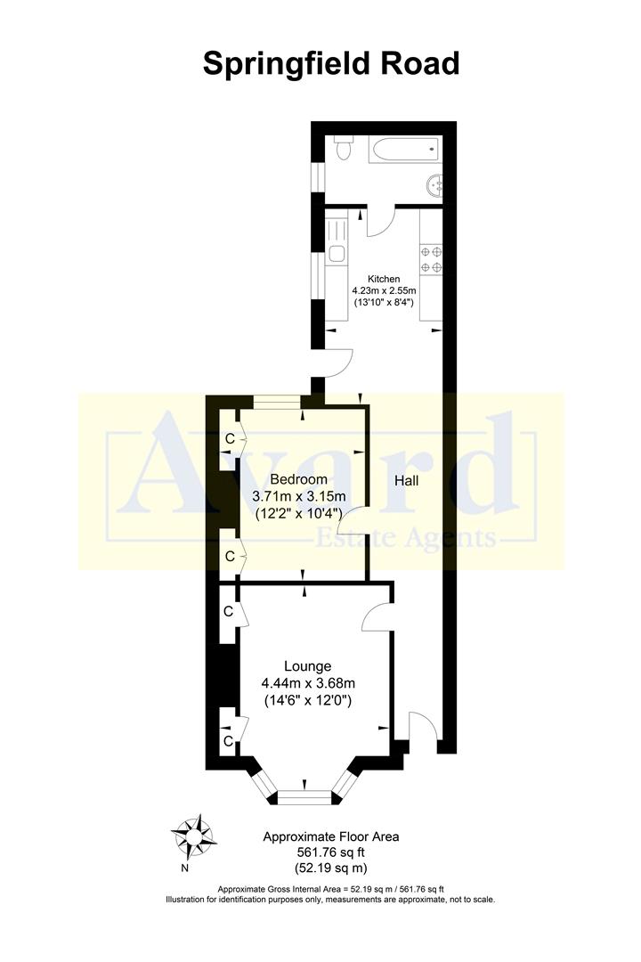 Floorplan for Springfield Road, Brighton