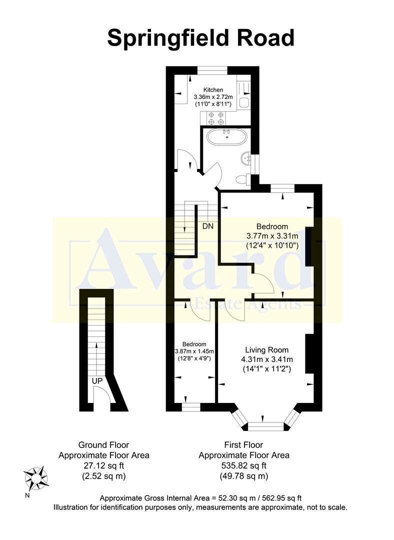 Floorplan for Springfield Road, Brighton