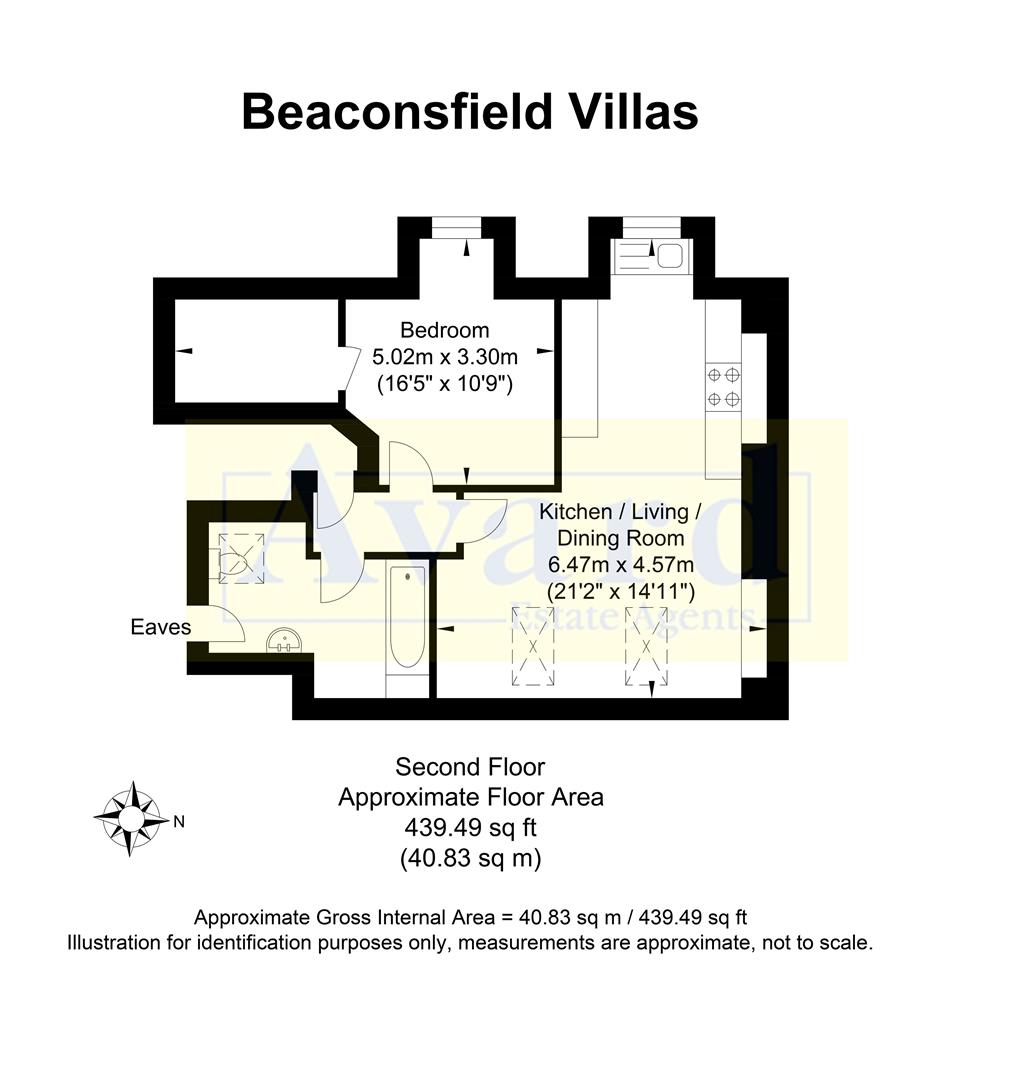 Floorplan for Beaconsfield Villas, Brighton