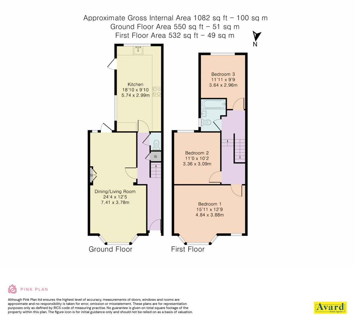 Floorplan for Payne Avenue, Hove