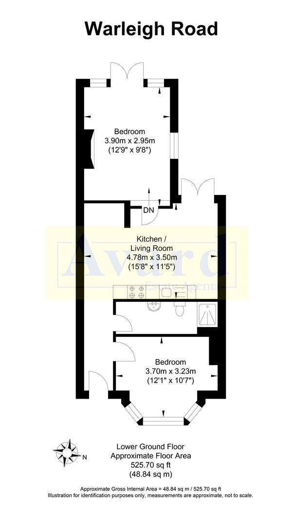 Floorplan for Warleigh Road, Brighton