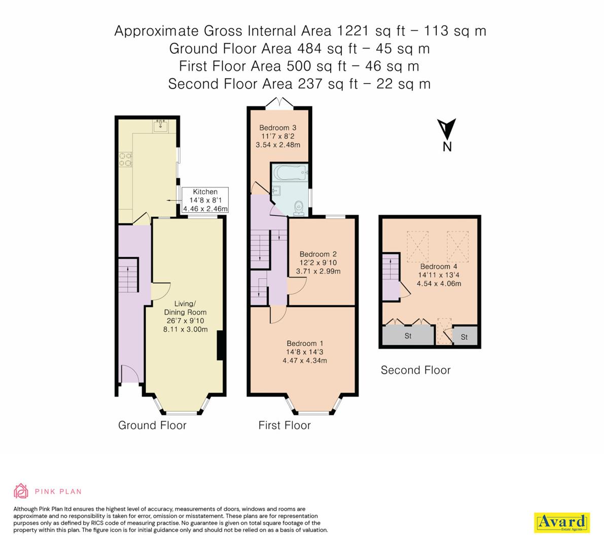 Floorplan for Princes Road, Brighton