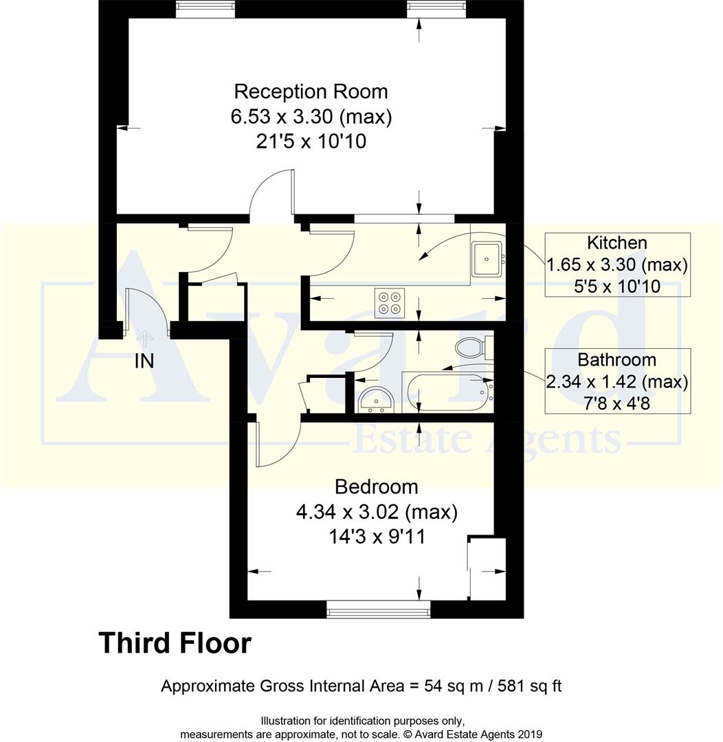 Floorplan for Regency Square, Brighton
