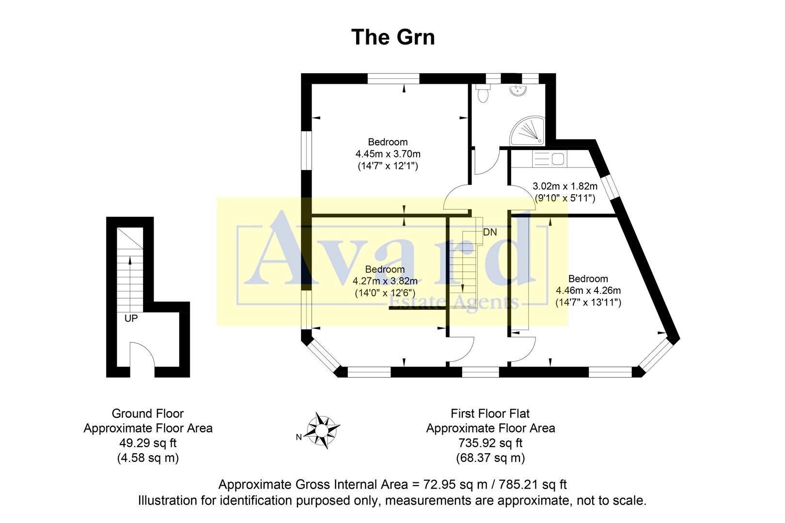 Floorplan for The Green, Southwick