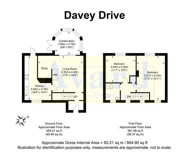Floorplan for Davey Drive, Brighton