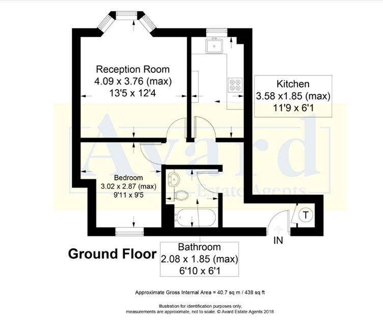 Floorplan for Ditchling Road, Brighton